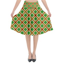 Df Irish Wish Flared Midi Skirt by deformigo