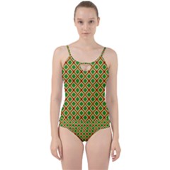 Df Irish Wish Cut Out Top Tankini Set by deformigo