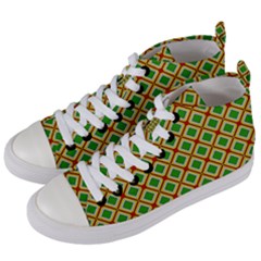 Df Irish Wish Women s Mid-top Canvas Sneakers by deformigo