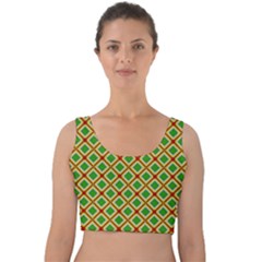 Df Irish Wish Velvet Crop Top by deformigo