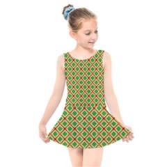 Df Irish Wish Kids  Skater Dress Swimsuit by deformigo