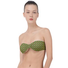 Df Irish Wish Classic Bandeau Bikini Top  by deformigo