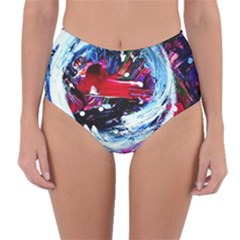 Red Airplane 1 1 Reversible High-waist Bikini Bottoms by bestdesignintheworld