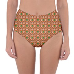 Df Tana Regency Reversible High-waist Bikini Bottoms by deformigo