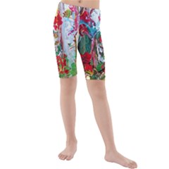 Eden Garden 1 5 Kids  Mid Length Swim Shorts by bestdesignintheworld