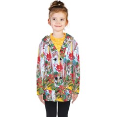 Eden Garden 1 5 Kids  Double Breasted Button Coat by bestdesignintheworld