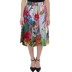 Eden Garden 1 6 Classic Midi Skirt by bestdesignintheworld