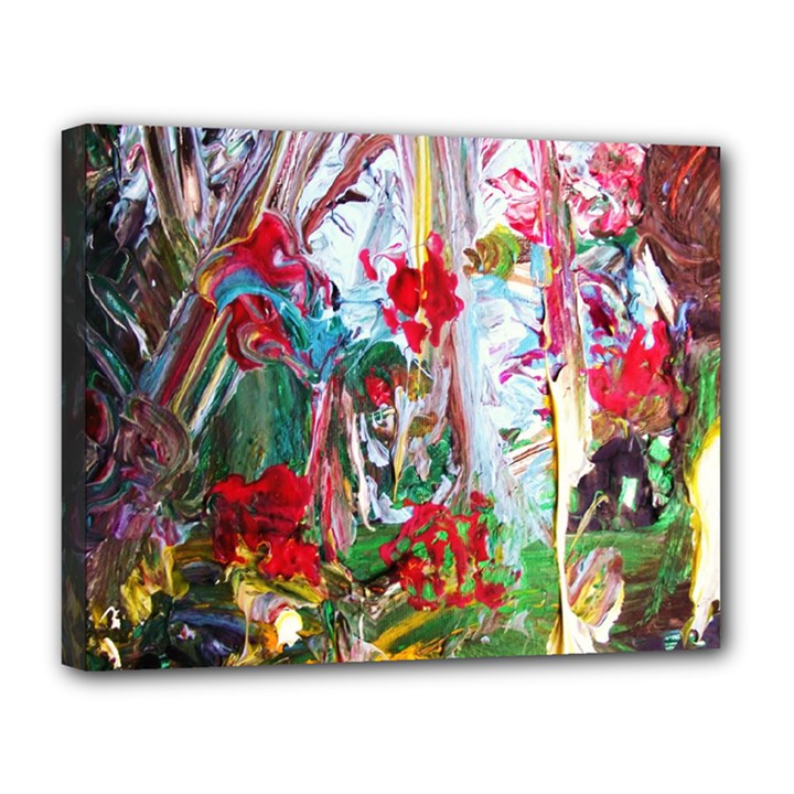 Eden Garden 1 6 Canvas 14  x 11  (Stretched)