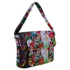 Eden Garden 1 6 Buckle Messenger Bag by bestdesignintheworld