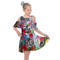 Eden Garden 1 6 Kids  Shoulder Cutout Chiffon Dress by bestdesignintheworld