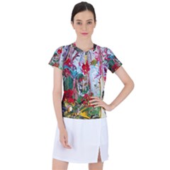 Eden Garden 1 6 Women s Sports Top by bestdesignintheworld