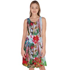 Eden Garden 1 6 Knee Length Skater Dress With Pockets