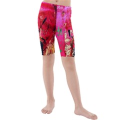 Revelation 1 1 Kids  Mid Length Swim Shorts by bestdesignintheworld