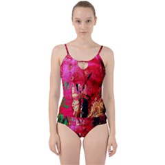 Revelation 1 1 Cut Out Top Tankini Set by bestdesignintheworld