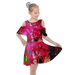 Revelation 1 1 Kids  Shoulder Cutout Chiffon Dress by bestdesignintheworld