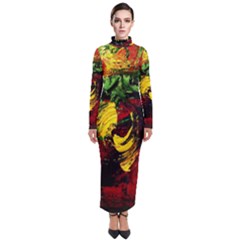 Revelation 1 3 Turtleneck Maxi Dress by bestdesignintheworld