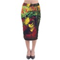 Revelation 1 3 Velvet Midi Pencil Skirt View1