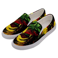 Revelation 1 3 Men s Canvas Slip Ons by bestdesignintheworld