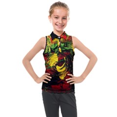 Revelation 1 3 Kids  Sleeveless Polo Tee