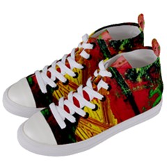 Revelation 1 4 Women s Mid-top Canvas Sneakers by bestdesignintheworld