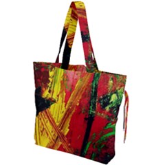 Revelation 1 4 Drawstring Tote Bag by bestdesignintheworld