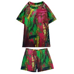 Revelation 1 7 Kids  Swim Tee And Shorts Set by bestdesignintheworld