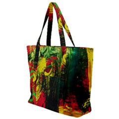 Revelation 1 8 Zip Up Canvas Bag by bestdesignintheworld