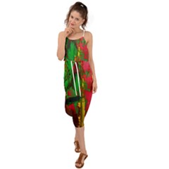 Revelation 1 7 Waist Tie Cover Up Chiffon Dress