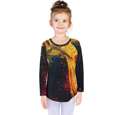 Revelation 1 8 Kids  Long Sleeve Tee by bestdesignintheworld