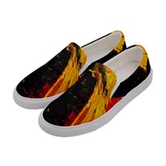 Revelation 1 8 Women s Canvas Slip Ons by bestdesignintheworld