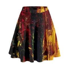 Revelation 1 9 High Waist Skirt by bestdesignintheworld