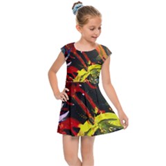 Parade Of The Planets 1 1 Kids  Cap Sleeve Dress by bestdesignintheworld