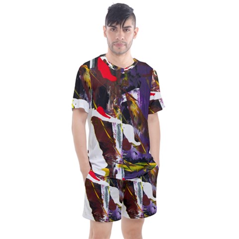 Wildfire 1 1 Men s Mesh Tee And Shorts Set by bestdesignintheworld