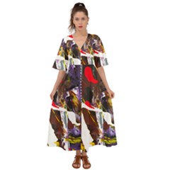 Wildfire 1 1 Kimono Sleeve Boho Dress