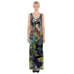 Forest 1 1 Thigh Split Maxi Dress by bestdesignintheworld