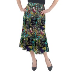 Forest 1 1 Midi Mermaid Skirt