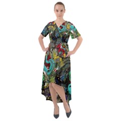 Forest 1 1 Front Wrap High Low Dress