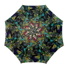 Forest 1 1 Golf Umbrellas by bestdesignintheworld