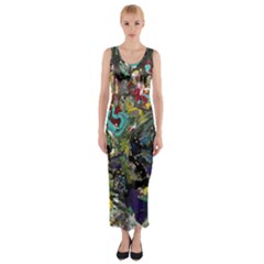 Forest 1 1 Fitted Maxi Dress by bestdesignintheworld