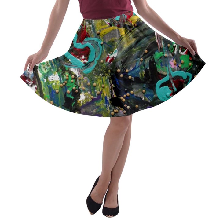 Forest 1 1 A-line Skater Skirt