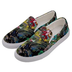 Forest 1 1 Men s Canvas Slip Ons by bestdesignintheworld