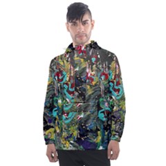 Forest 1 1 Men s Front Pocket Pullover Windbreaker by bestdesignintheworld