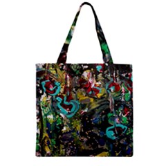 Forest 1 1 Zipper Grocery Tote Bag by bestdesignintheworld