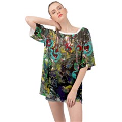 Forest 1 1 Oversized Chiffon Top by bestdesignintheworld