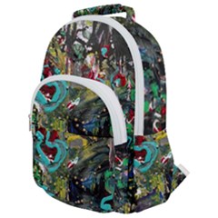 Forest 1 1 Rounded Multi Pocket Backpack by bestdesignintheworld