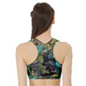 Forest 1 1 Sports Bra with Border View2