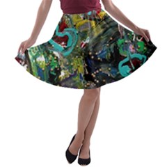 Forest 1 1 A-line Skater Skirt by bestdesignintheworld