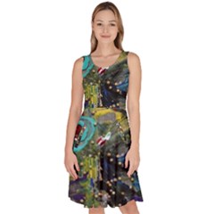 Forest 1 1 Knee Length Skater Dress With Pockets