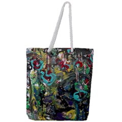 Forest 1 1 Full Print Rope Handle Tote (large) by bestdesignintheworld