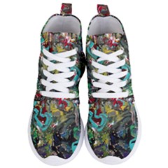 Forest 1 1 Women s Lightweight High Top Sneakers by bestdesignintheworld